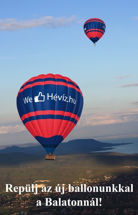 Repülj az új ballonunkkal a Balatonnál!
